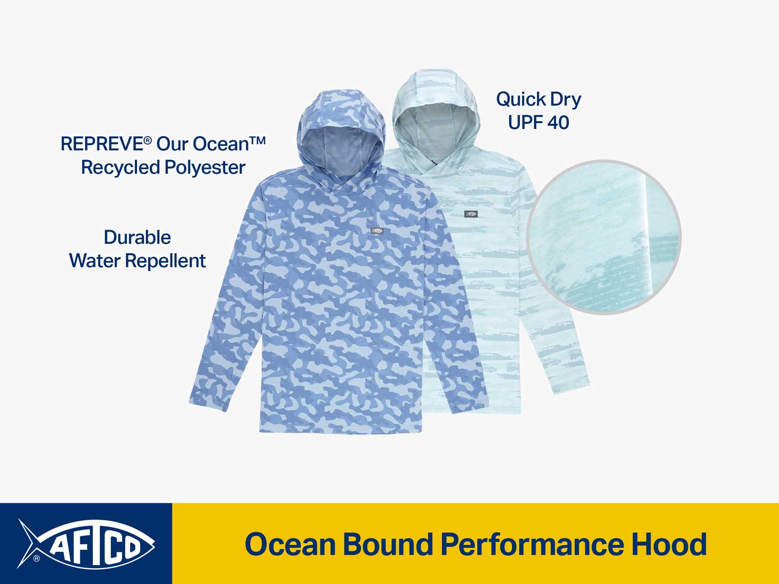 Ocean Bound Hooded Performance Shirt