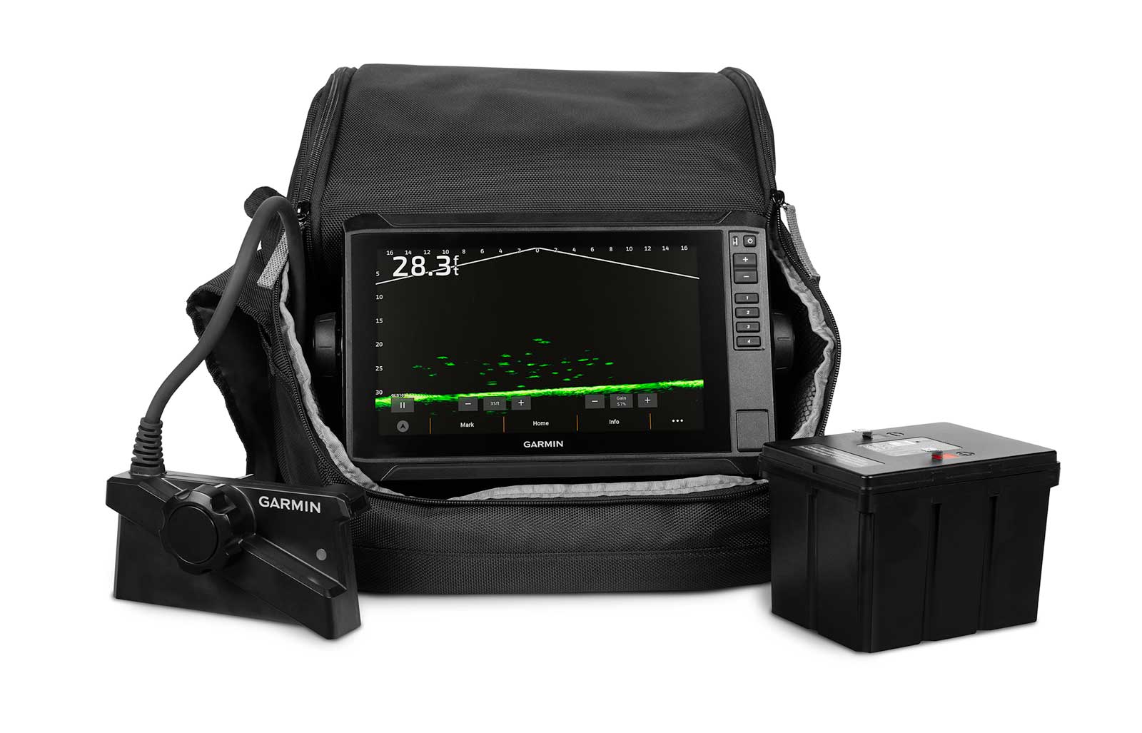 LiveScope™ Plus Ice Fishing Bundle LI with ECHOMAP™ UHD2 93sv