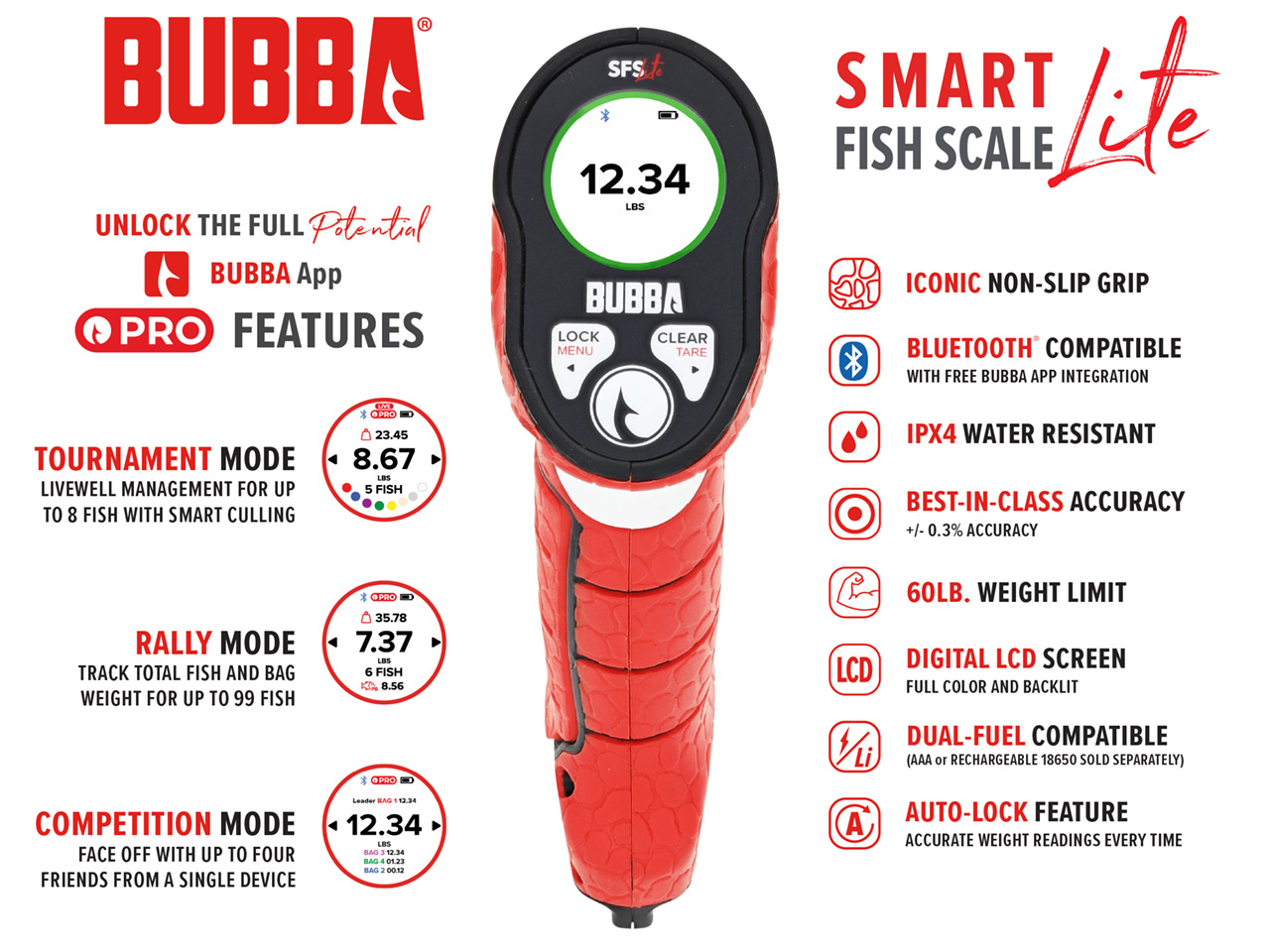 BUBBA Smart Fish Scale Lite