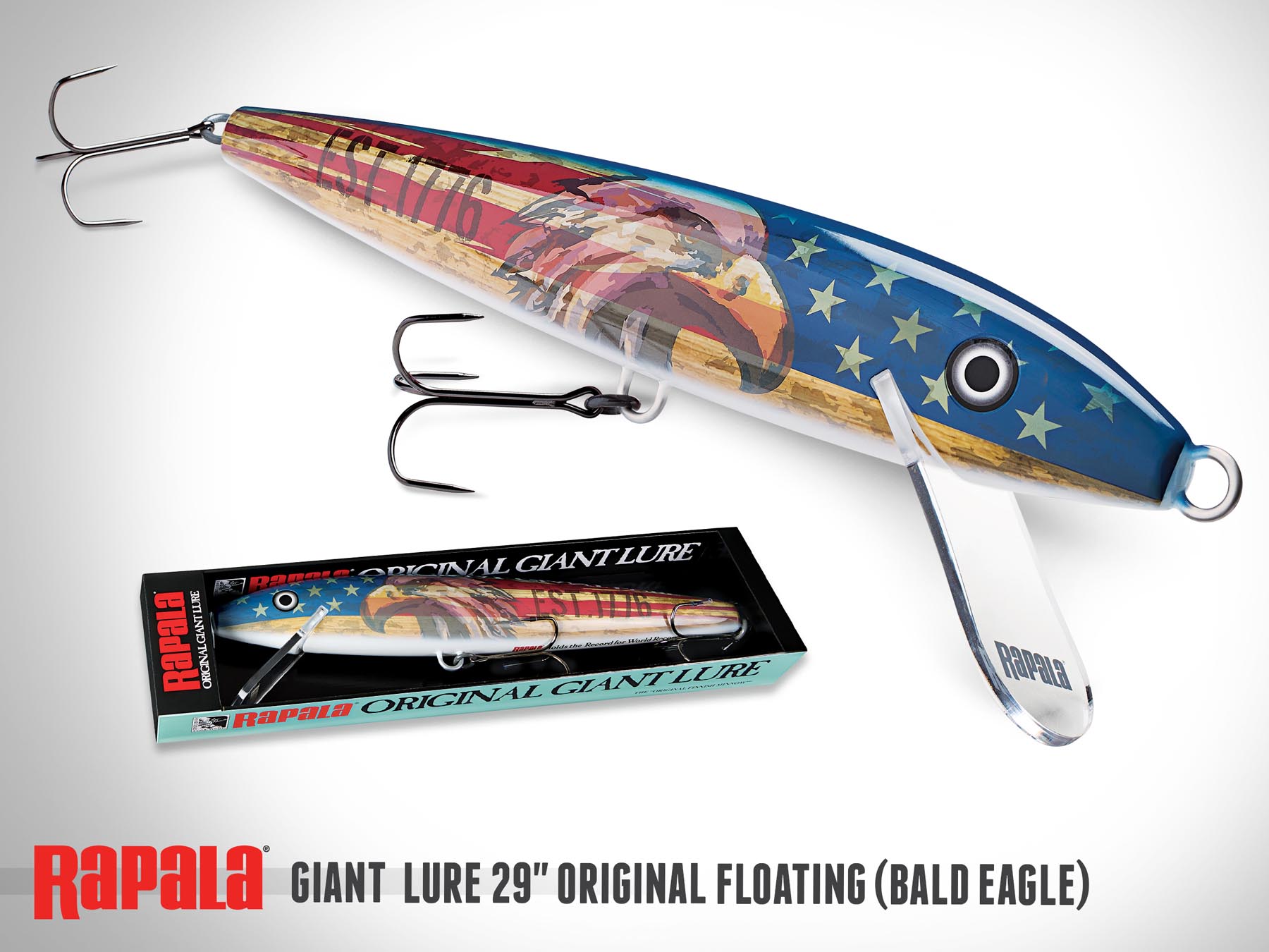 Rapala Giant Lure Bald Eagle image